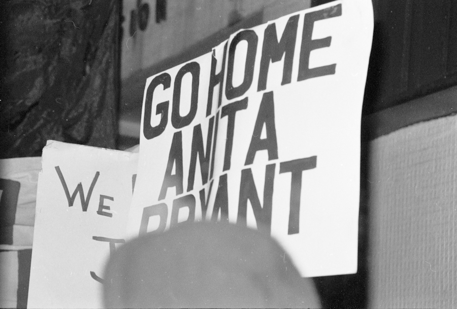 anita bryant demonstration January 1978