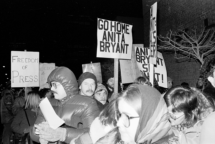 anita bryant demonstration January 1978