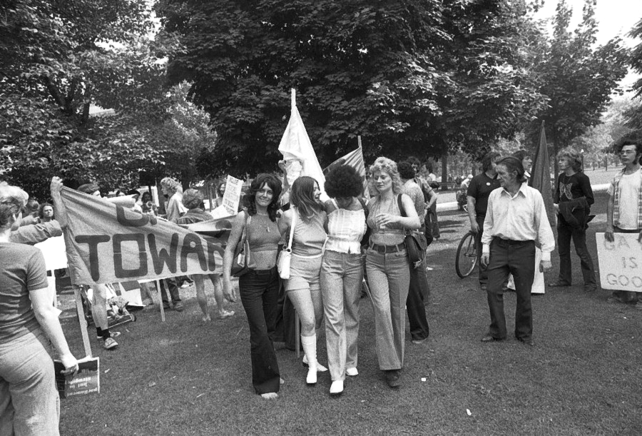 gay pride march toronto 1974