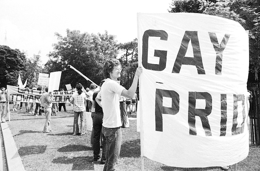 gay pride march toronto 1974